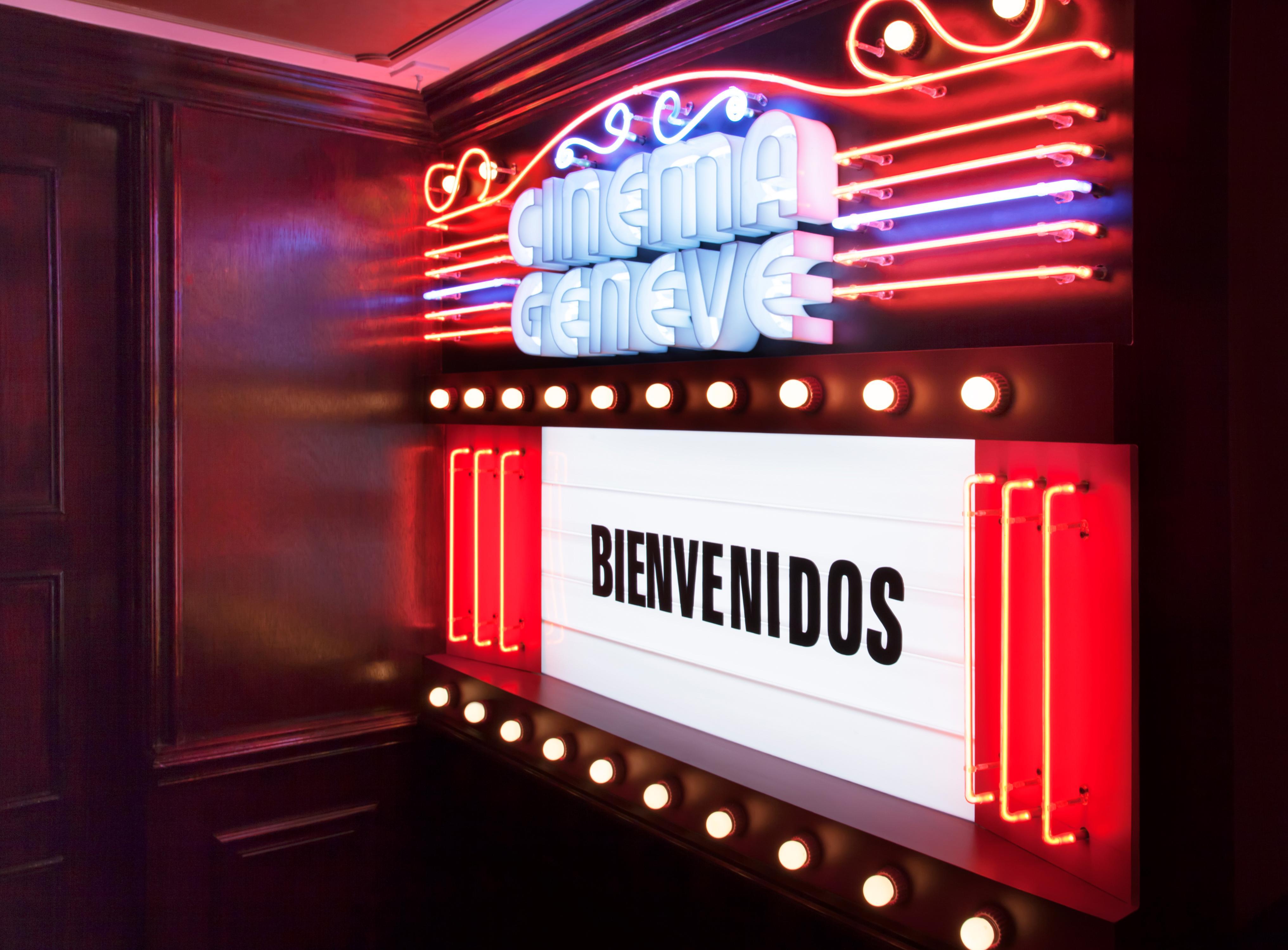 Hotel Geneve CD de Mexico Buitenkant foto The sign at the entrance of the venue
