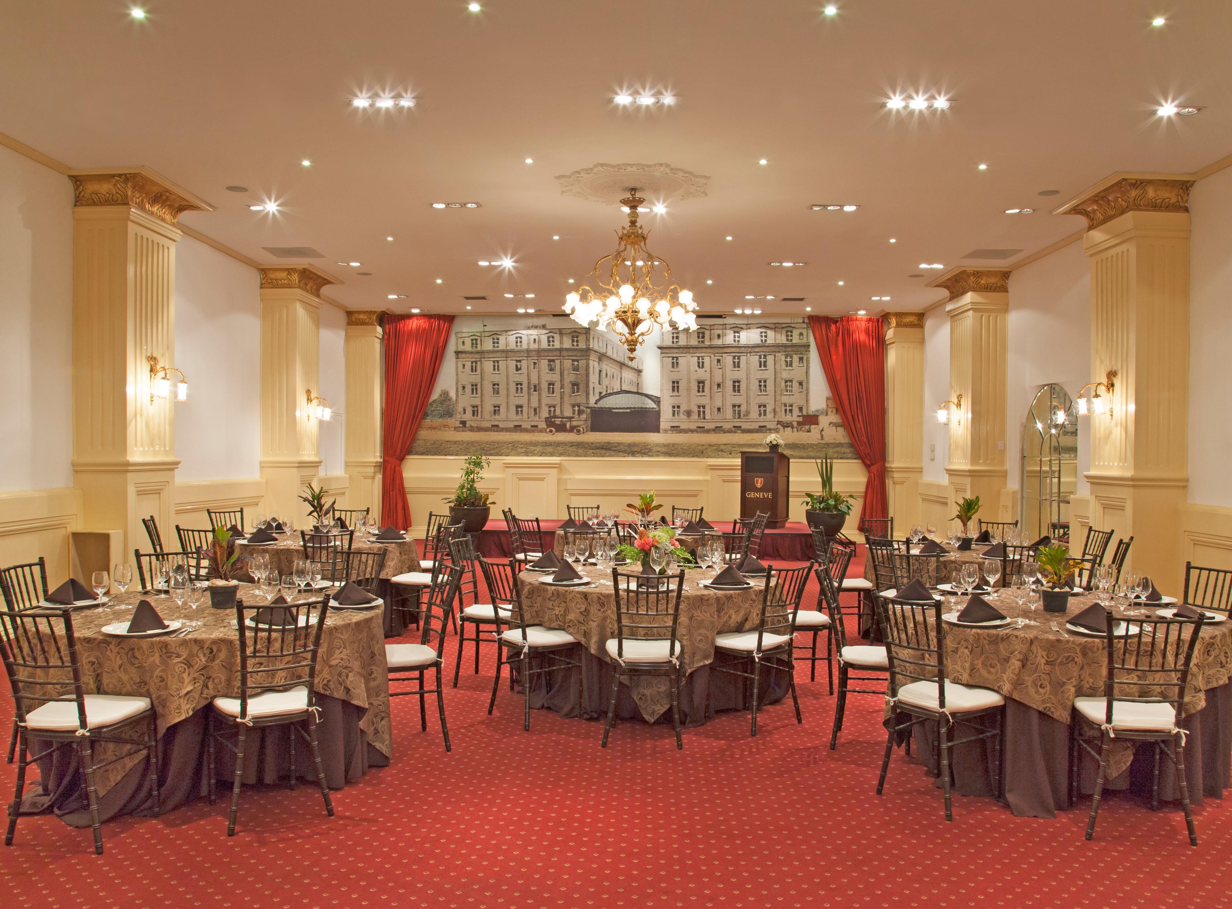 Hotel Geneve CD de Mexico Buitenkant foto The ballroom