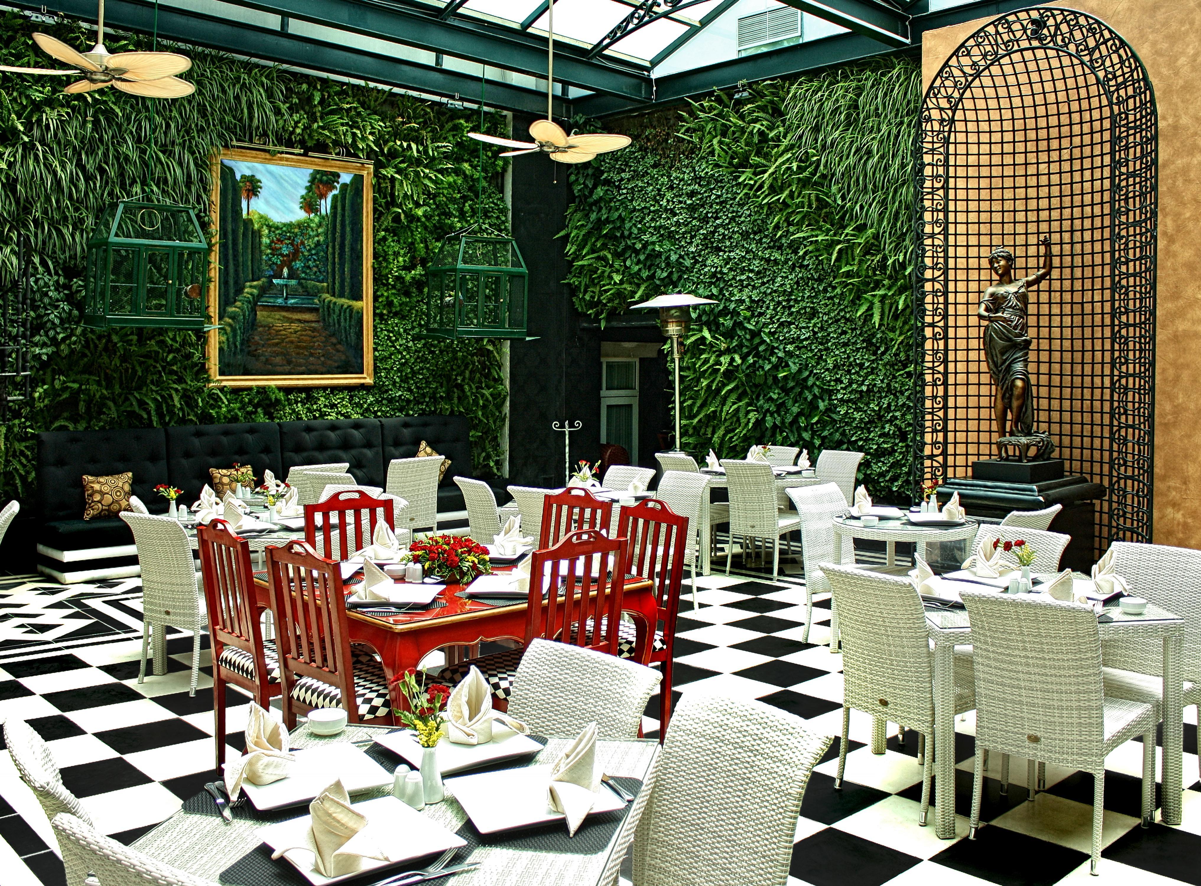 Hotel Geneve CD de Mexico Buitenkant foto The restaurant's interior